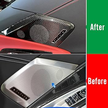 Amazon.com: Yipmotiv Car Side Door Speaker Cover for
