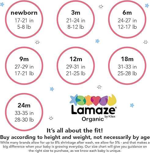 Miniatura 4 de Lamaze Organic Baby Pantalones deportivos de meter para bebé niño