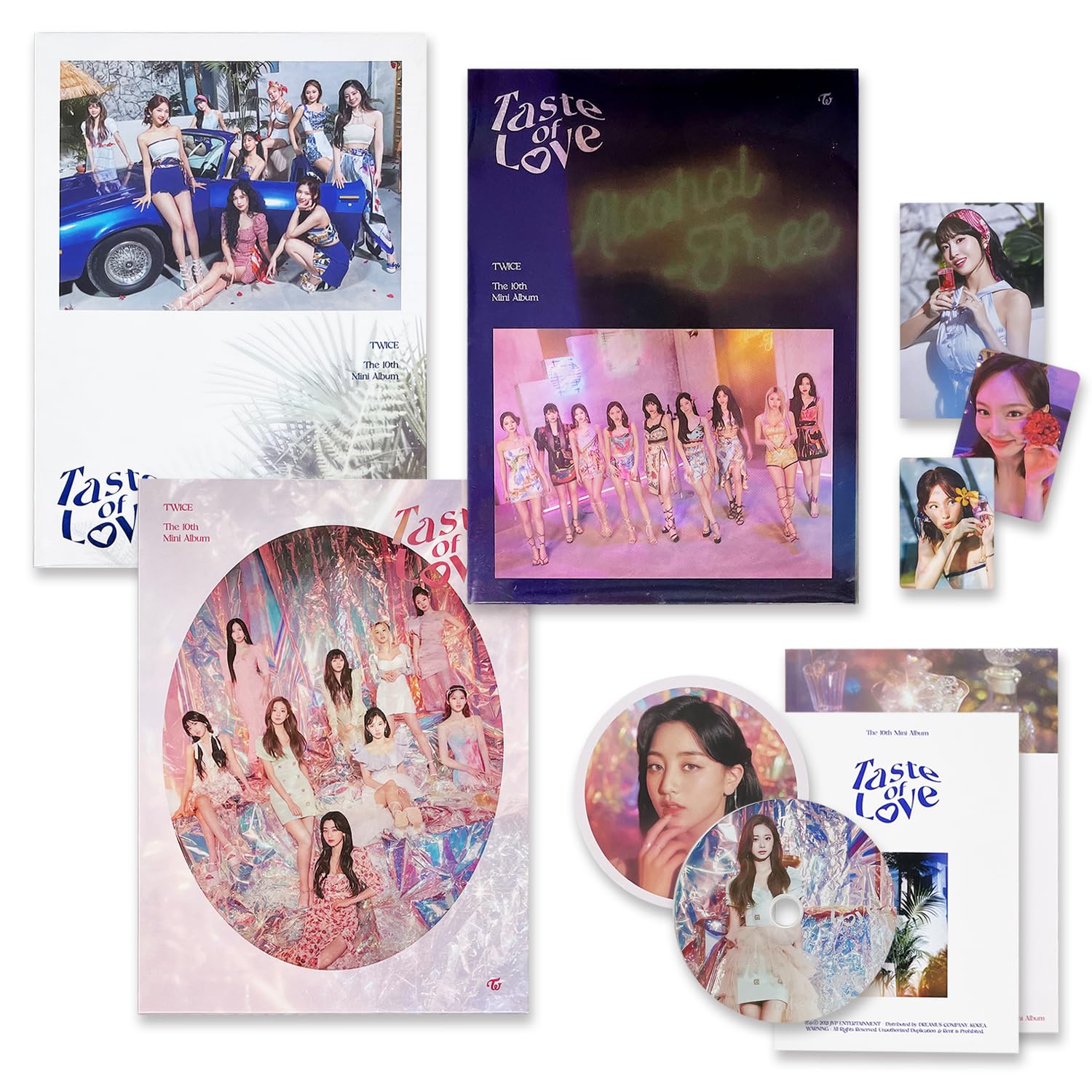 TWICE 10th Mini Album - Taste of Love [ Taste Ver. ] Photobook +