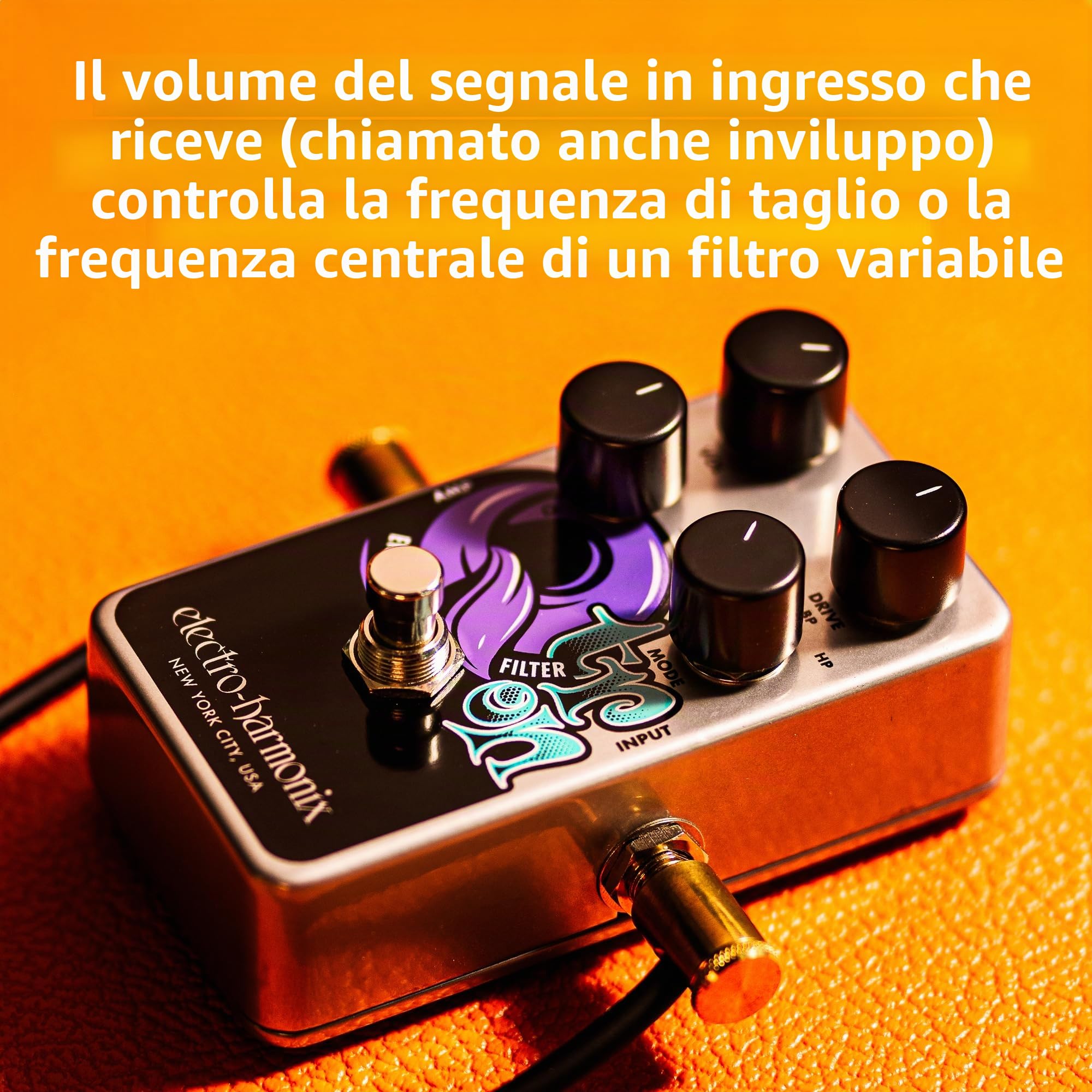 Electro Harmonix - Pedale analogico per chitarra, con filtro
