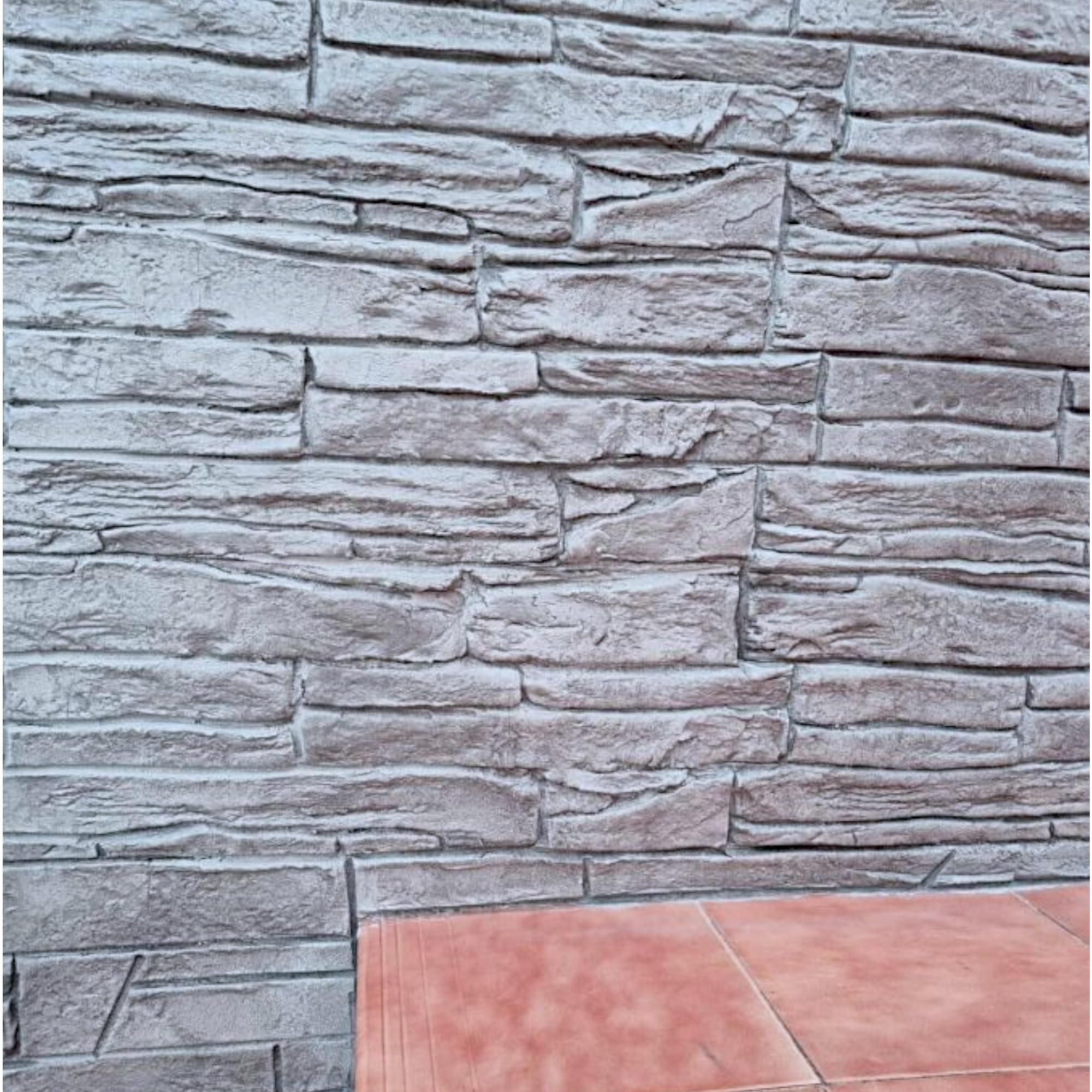 Molde hormigón impreso tematización imitacion textura Piedra Monte Blanc 80x29 cm - Moldes Hormigon Impreso Vertical y Pavimentos