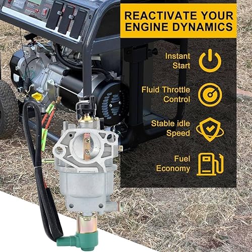 Miniatura 4 de Panari Carburador EB3500X para Honda EB5000X EM5000SX EB3500 EB6500X EW171 EB6500SX Piezas del generador Reemplazar 16100-ZE3-F12 16100-ZE3-704