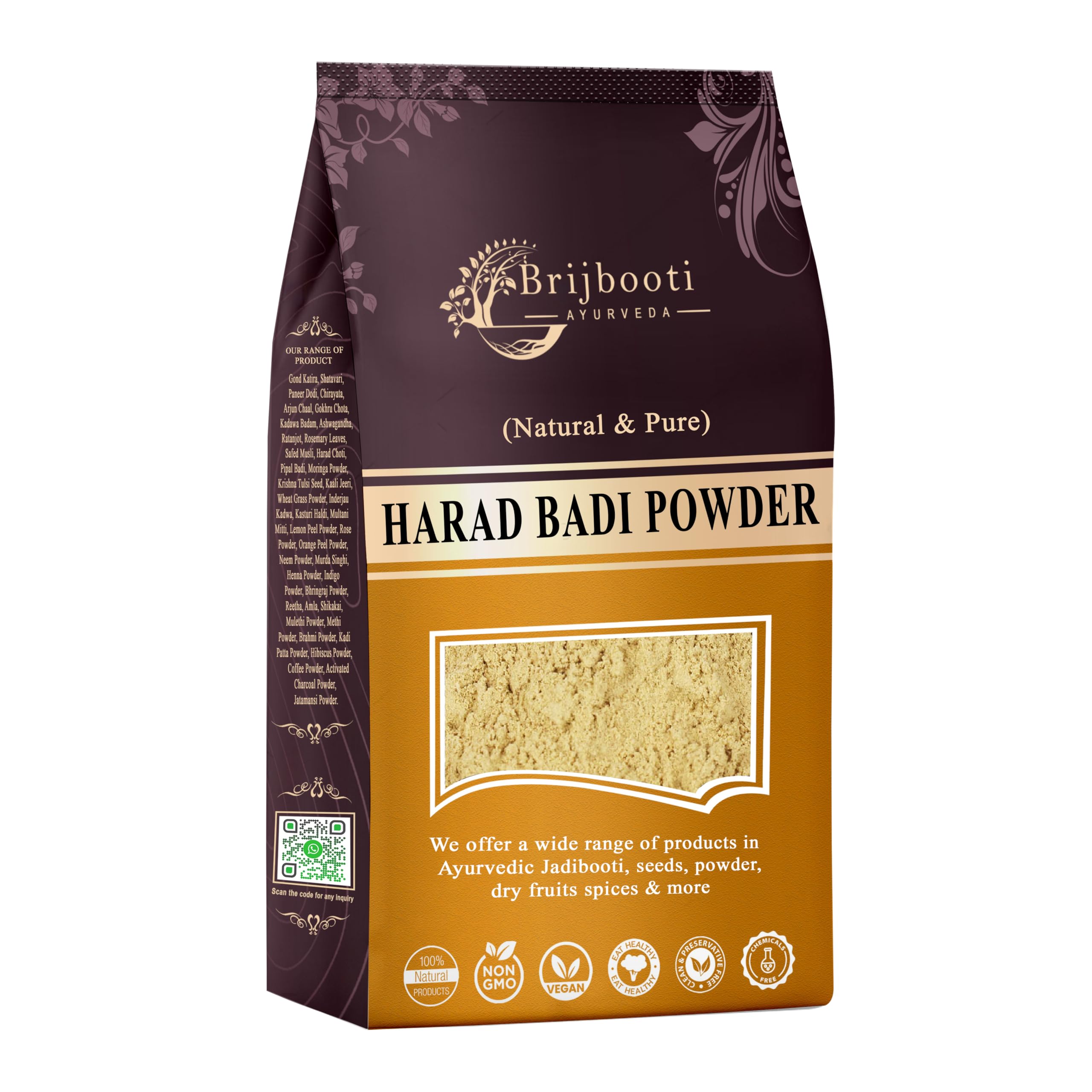 Birju Mahavir Badi Harad Powder - Haritaki Powder (200 Gr) (B07JJH93L1) Amazon Price History, Amazon Price Tracker