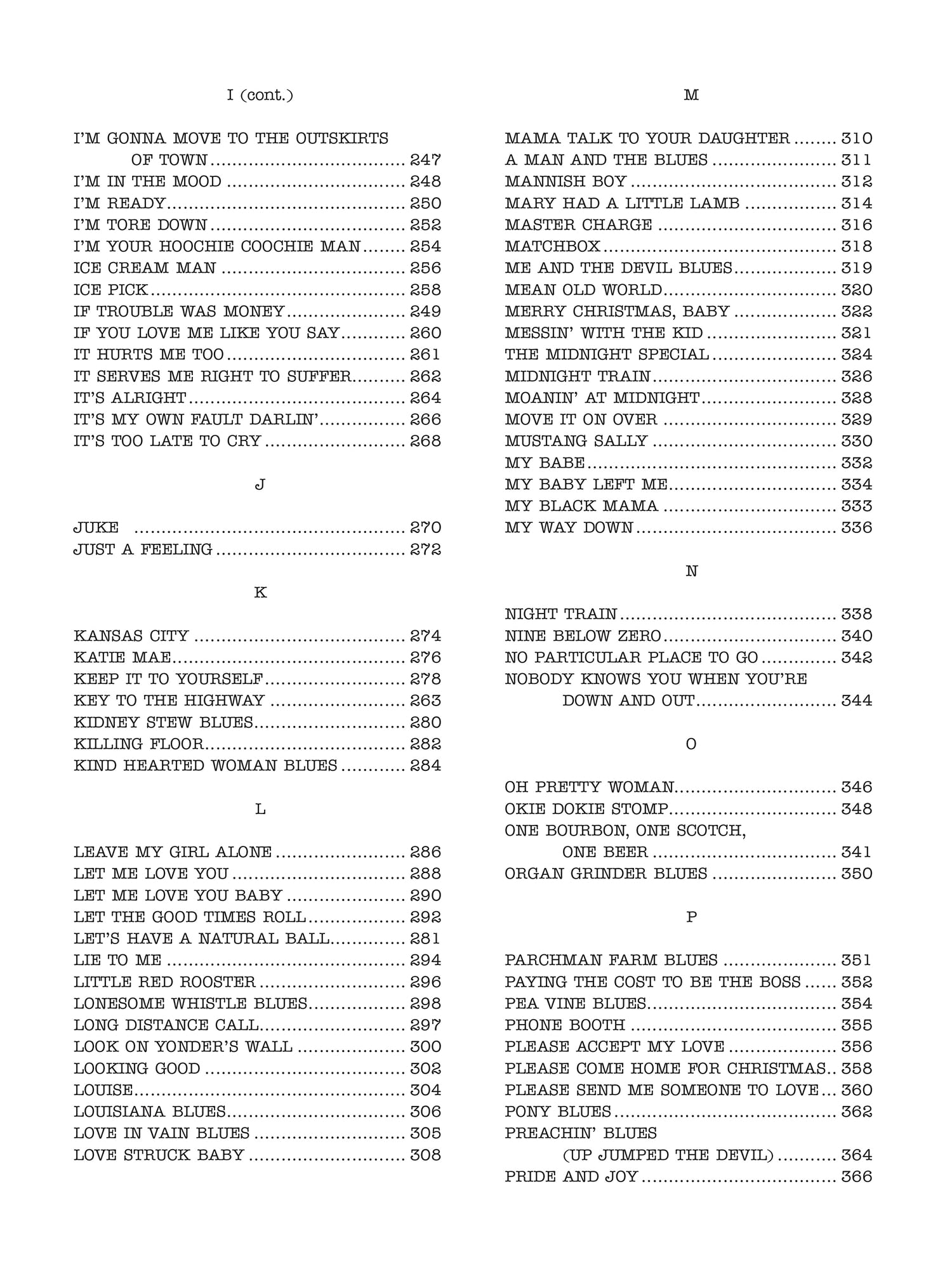 The Real Blues Book: C Instruments