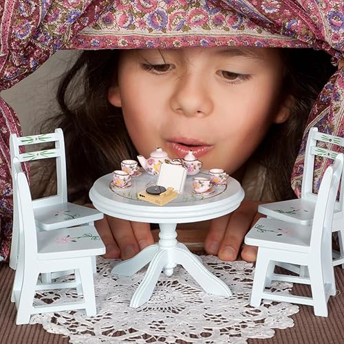 Miniatura 8 de Tocadiscos en miniatura a escala 112, casa de muñecas, fonógrafo, gramófono, tocadiscos, casa de muñecas, accesorios de muebles, mini escena de la