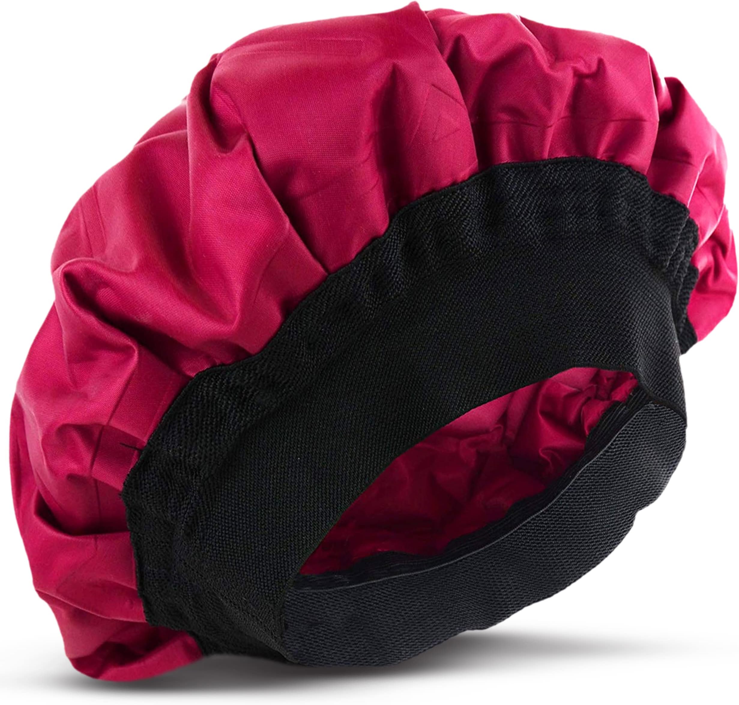 Magic Gel Premium Deep Conditioning Heat Cap. A Hot Head Cap to Hydrate, Moisturize and Condition. Thermal Cordless Hair Steamer for Damaged Hair (Natural Steam Treatment)