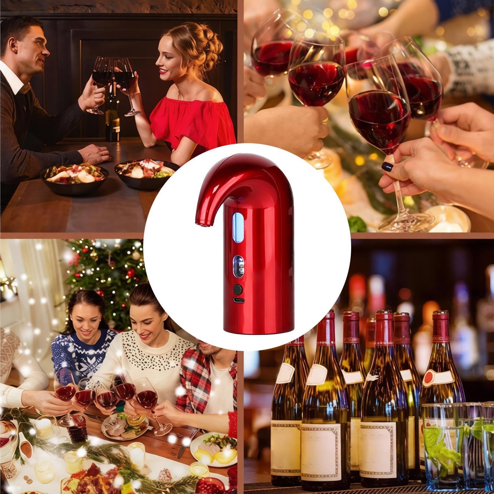 Générique Aérateur Distributeur Électrique pour Vin Distributeur de Liqueur