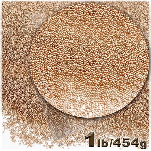 Miniatura 2 de The Crafts Outlet Acabado Opaco, Vidrio, Microperlas 0.024 in, Ideal para Caviar, Perla Opaco