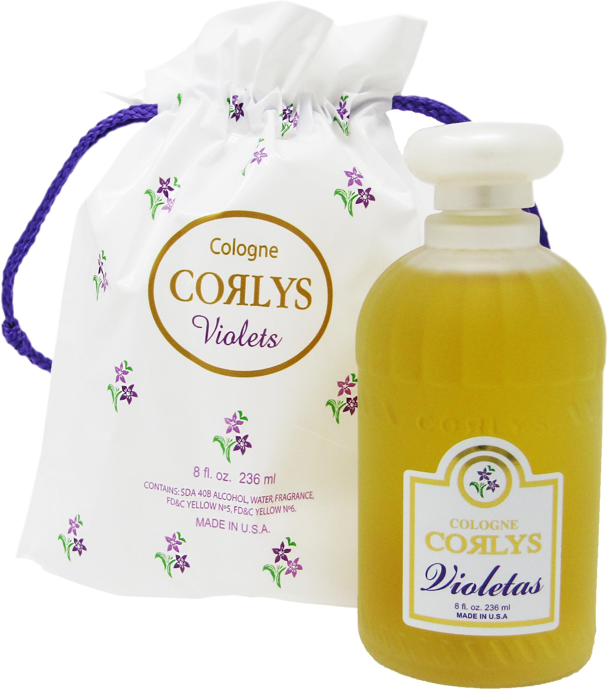 Corlys Violets Cologne 8oz. A Cuban Delight
