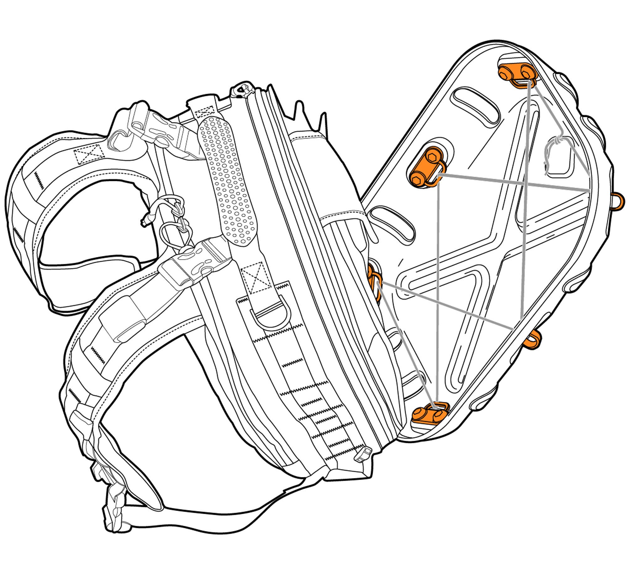 HAZARD 4 SG1 Stop Gap Bag (Pack of 2) - Black