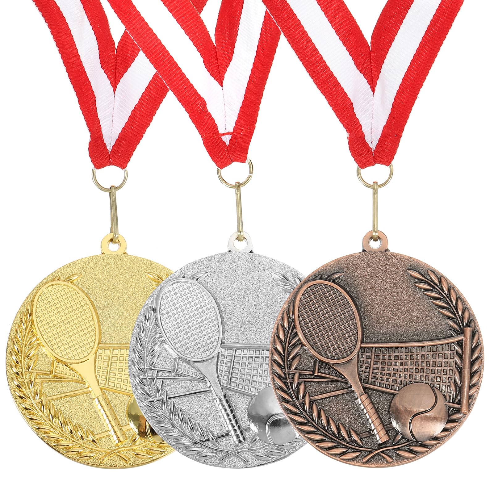 Medallas de tenis para torneos escolares y recuerdos de fiestas infantiles 8