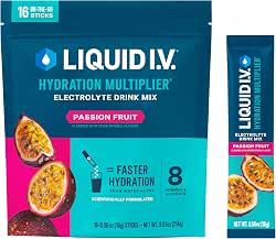 Liquid I.V. Hydration Electrolytes, Passion Fruit, 16 Count