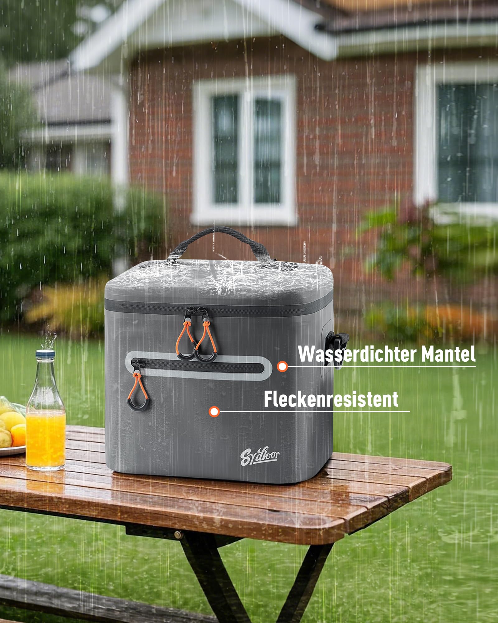 Kühltasche 7/14/24L - Isoliert & Wasserdicht | Tragbare Mini-Kühltasche mit Thermo-Iso-Schicht | Leicht für Camping, Picknick, Strand & Grillen - Auslaufsicher & langlebig