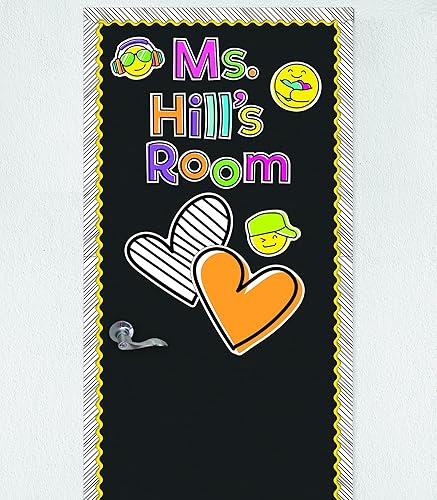 Miniatura 4 de Carson Dellosa Kind Vibes - Letras para tablón de anuncios, letras coloridas, números y letras de tablón de anuncios de puntuación para decoración