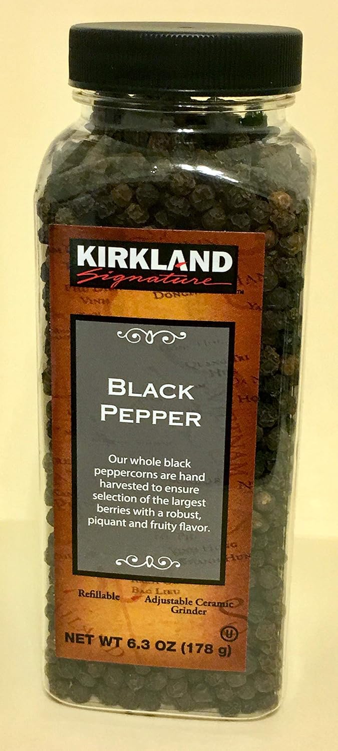 Kirkland Signature Black Pepper OU Kosher Certified, 2