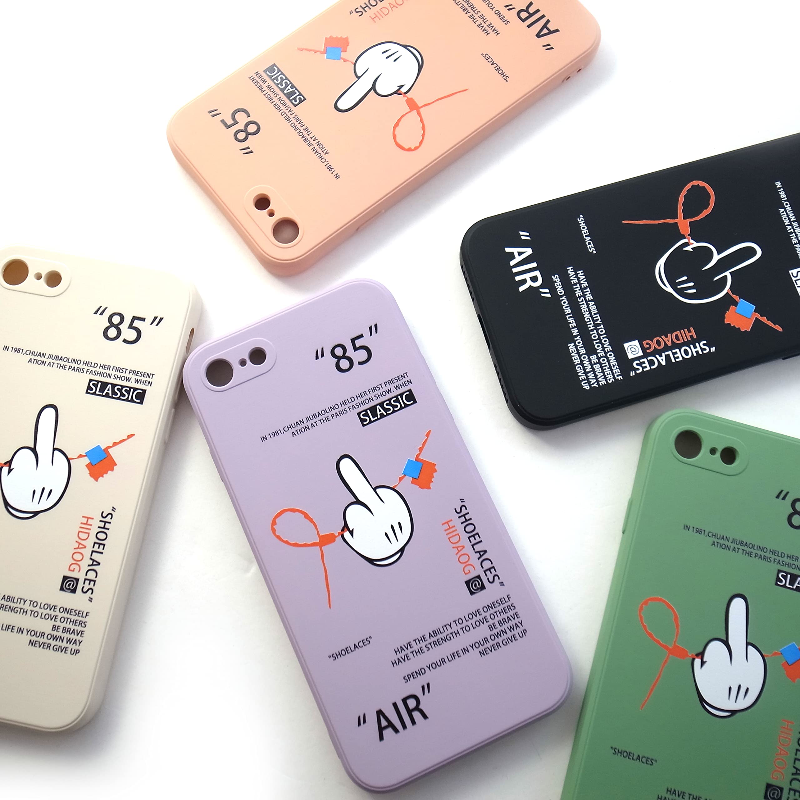 Amazon.co.jp: ハンドサイン iPhoneSE iPhone8 iPhone7 ケース 全5色 