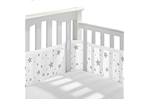 BreathableBaby Breathable Mesh Liner - Classic 3mm Mesh in 'Starlight' for full-size...