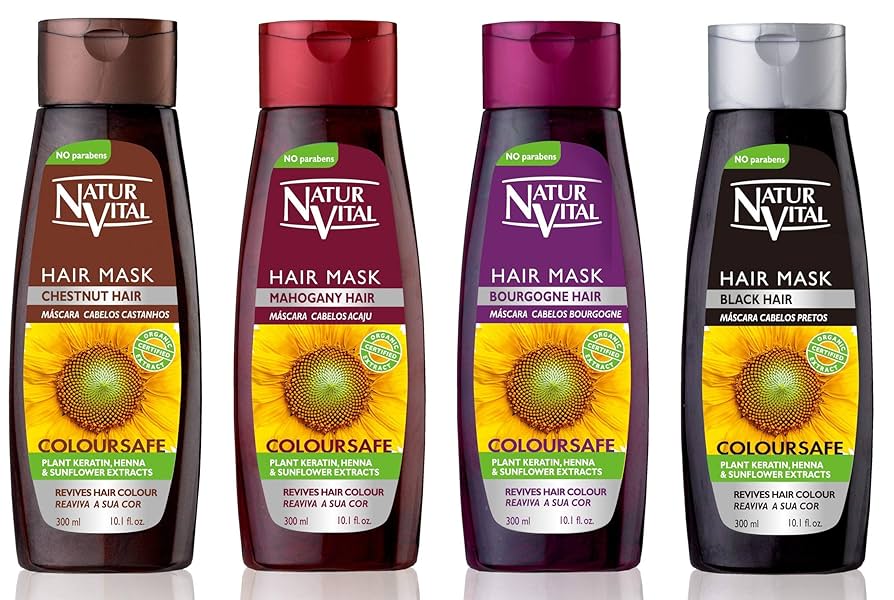 Amazon | ナチュールバイタル カラーセーフ ヘアマスク レッド