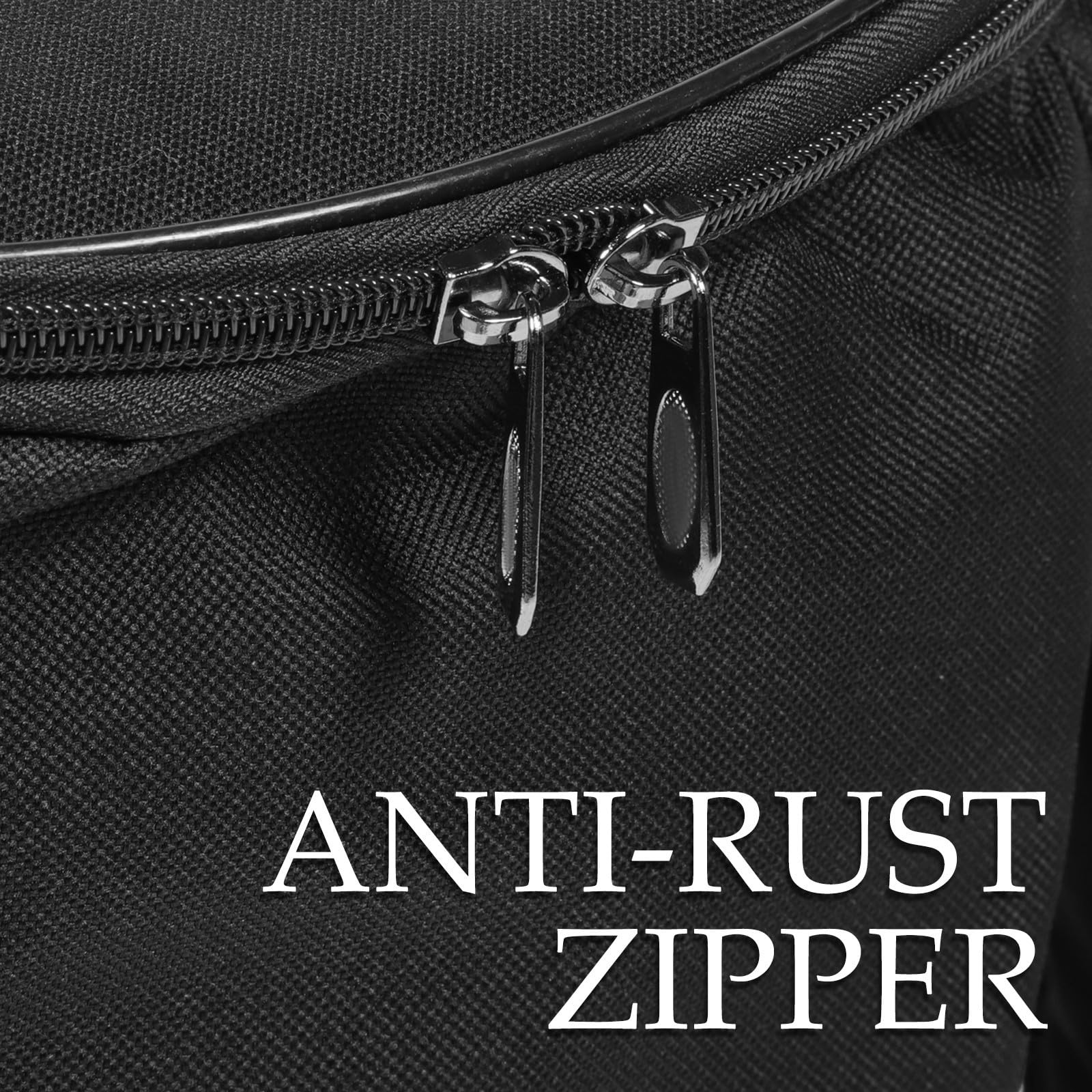 Borsa Porta-tamburi Africani 8-12 Pollici, Custodia | Oxford Cloth Nero, Tracolle a Spalla e Schiena, per Trasporto Comodo in Varie Occasioni