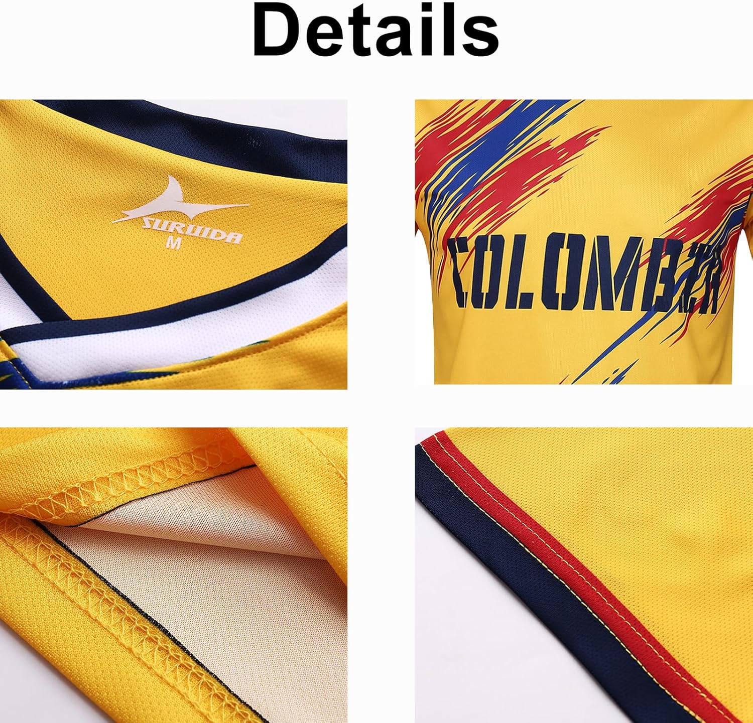 Soccer Jersey for Men&Women,Soccer Practice Jerseys Football Shirt Soccer Wear for Sports Training Jersey - Image 4