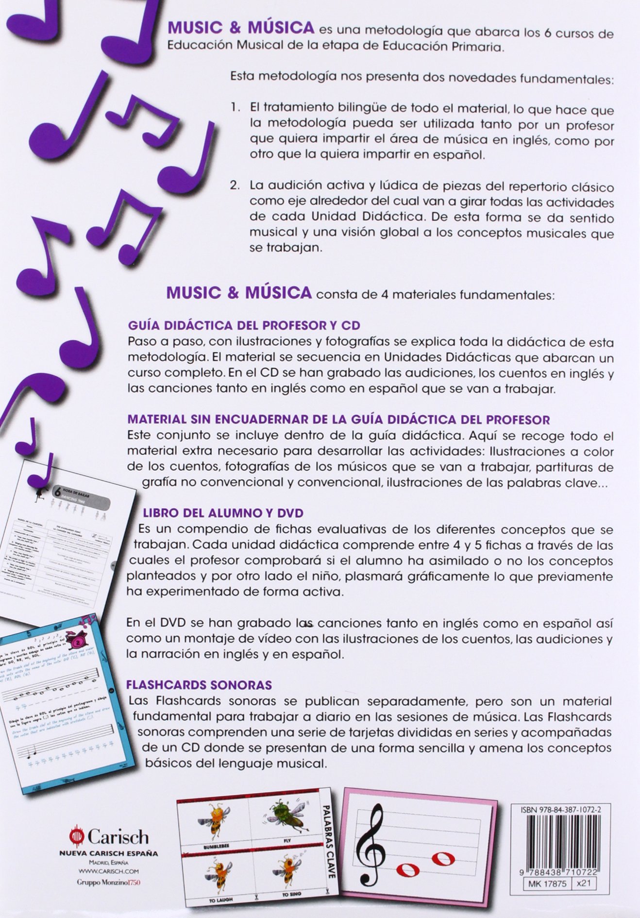Music & Música, Volumen 2 (Profesor) (Music and Música)