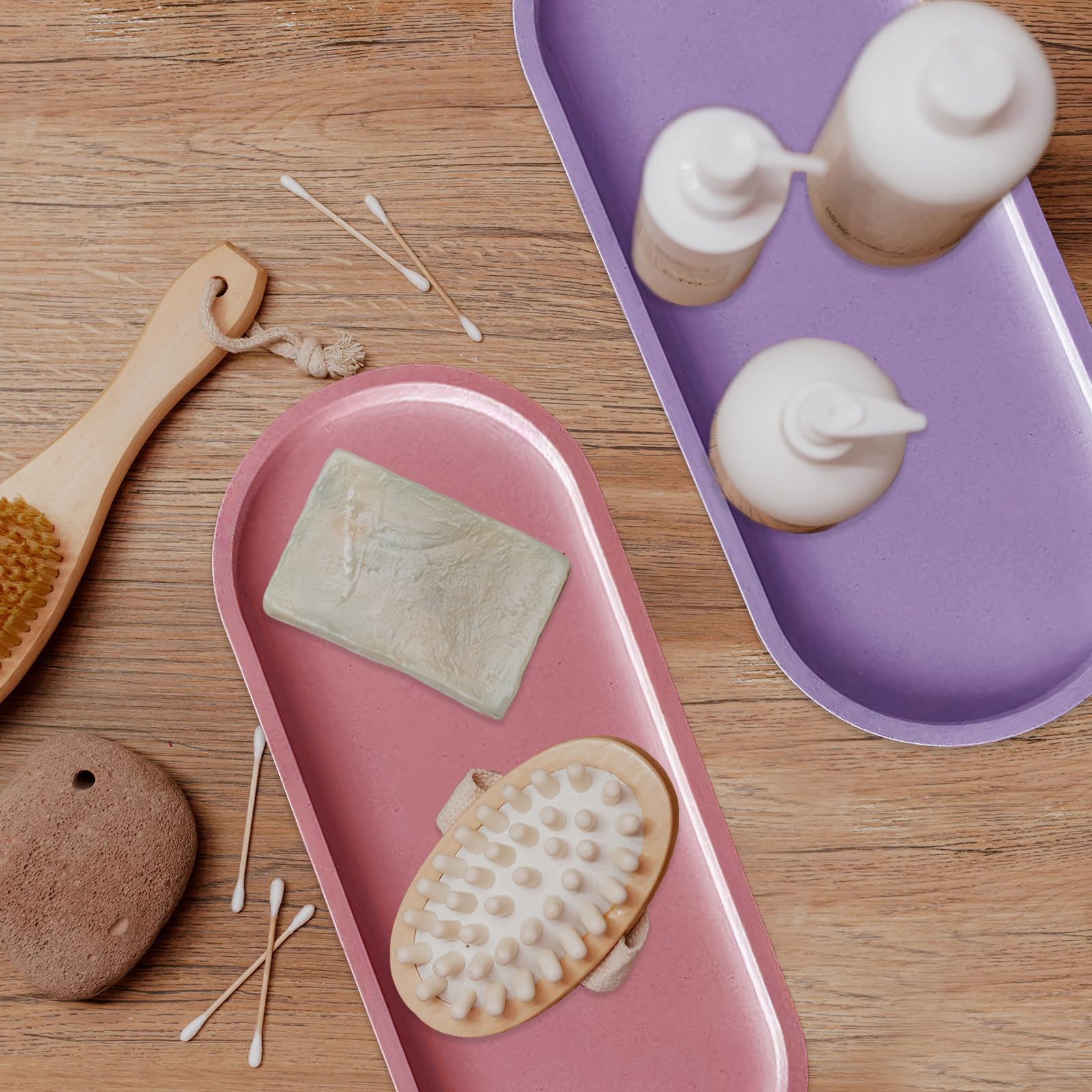 Wehous Large Oval Rolling Tray Mold - 13in Silicone Tray Molds with Edges for Epoxy Resin Craft & Home Decor - Image 7