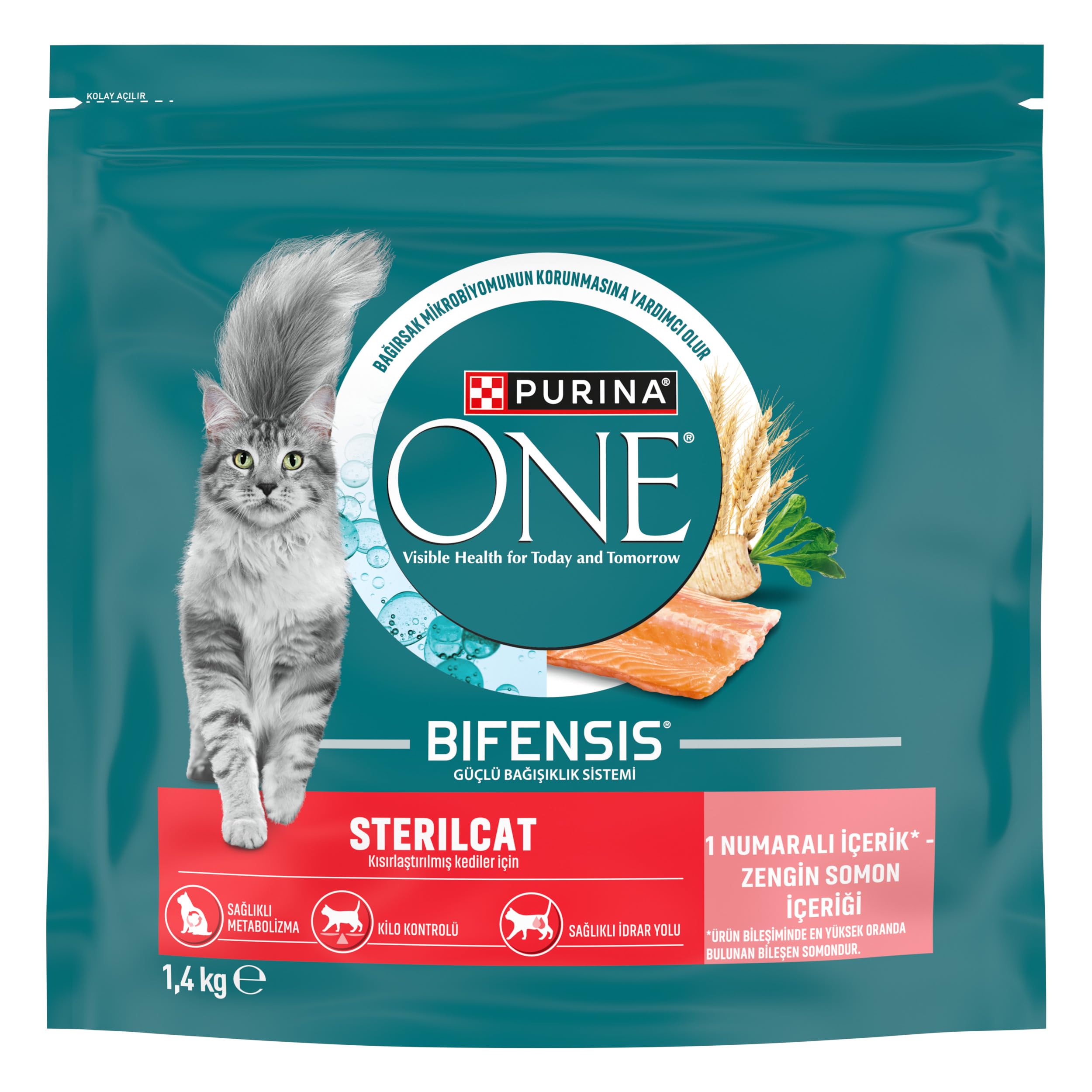 Purina ONE Sterilcat Somonlu Kısırlaştırılmış Kuru Kedi Maması…