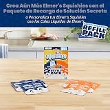Elmer's Squishies - Kit de actividades para niños, kit de juguetes squishy para hacer tú mismo, crea 2 personajes misteriosos, kit de 12 piezas