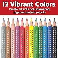 Vista 2 de Faber-Castell Lápices ecológicos de colores Grip - 12