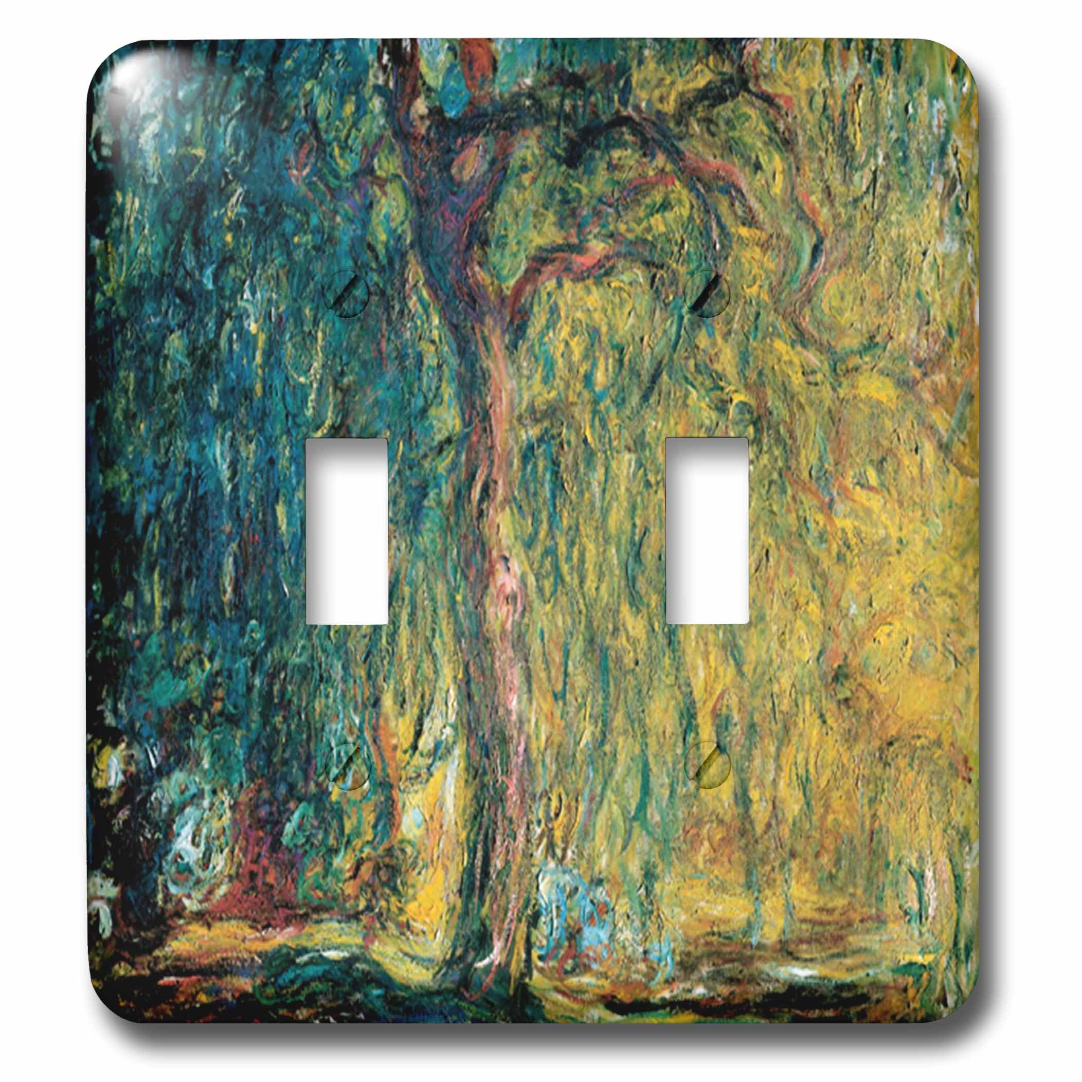 Tableau de Monet saule pleurant décoration murale impression d'art pour salon chic