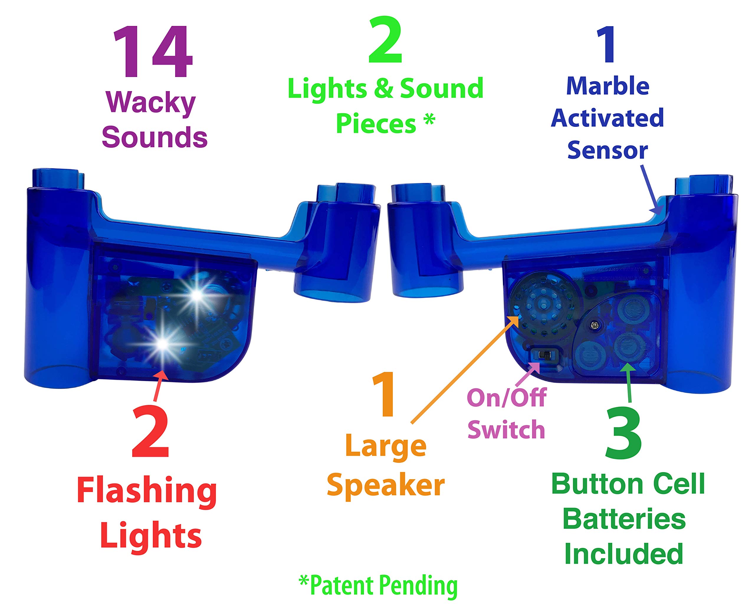 Buy Marble Run Wacky Sounds Marble Genius Lights & Sounds Accessory