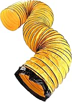 Vista 14 de MOUNTO Manguera flexible de conducto de PVC de 25 pies para ventilador de escape (8 pulgadas)