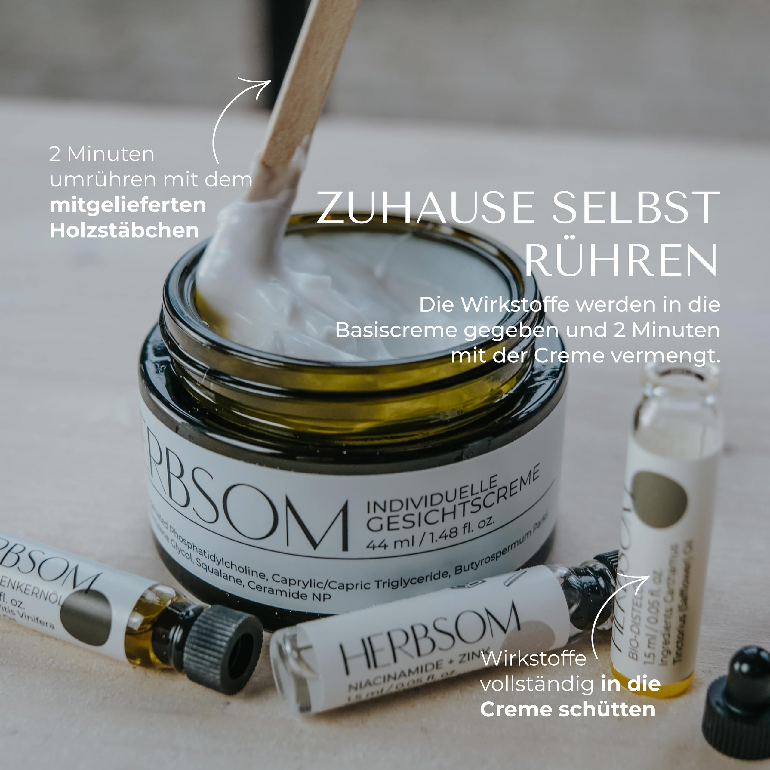 individuelle Anti-Aging Gesichtscreme I reichhaltige Creme für intensive Feuchtigkeit und ein straffes, strahlendes Hautbild