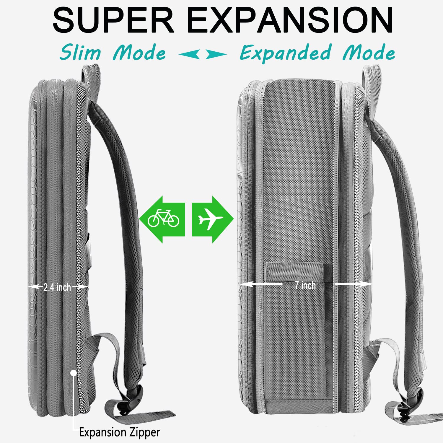 ZINZ 76 Zoll Ultradicker Schultergurt mit festem Polster, mit atmungsaktivem Kissen und Zwei ausgewogenen verstellbaren Schnallen für Laptop-Tasche,Umhängetasche usw,Blaugoldener Jacquard