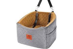 Bucket Booster Dog Car Seat: Safe Pet Travel for Small to Medium Dogs