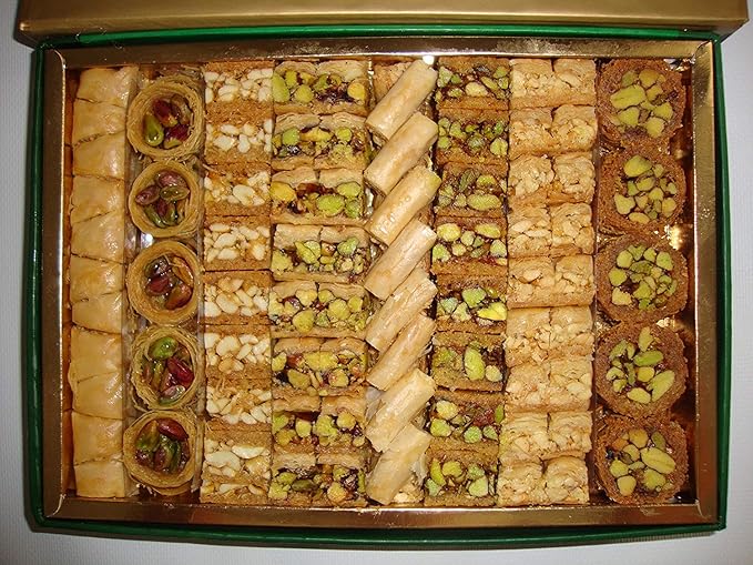 Magnifique Coffret D Assortiment De 8 Patisseries Orientales 750g 125 Pieces Amazon Fr Epicerie