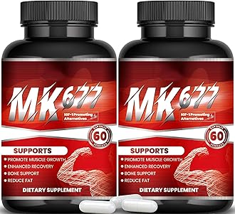 (2 Bottle) 𝐌𝐊677, 𝐌𝐊-677 Capsules, 𝐌𝐊677 𝐒𝐮𝐩𝐩𝐥𝐞𝐦𝐞𝐧𝐭for Women & Men - 60 Count