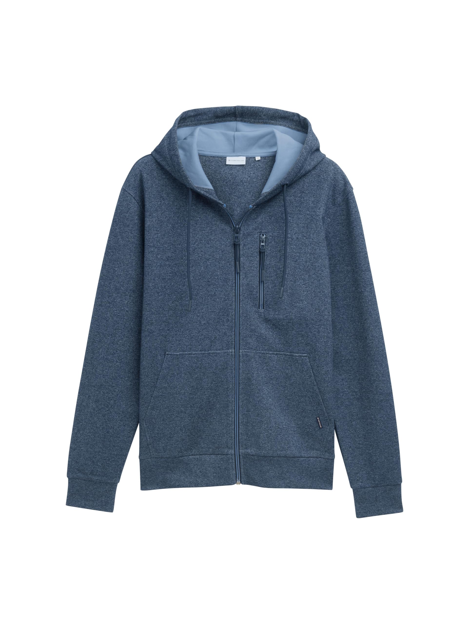 TOM TAILOR Herren 1048637 Hoodie Sweatjacke