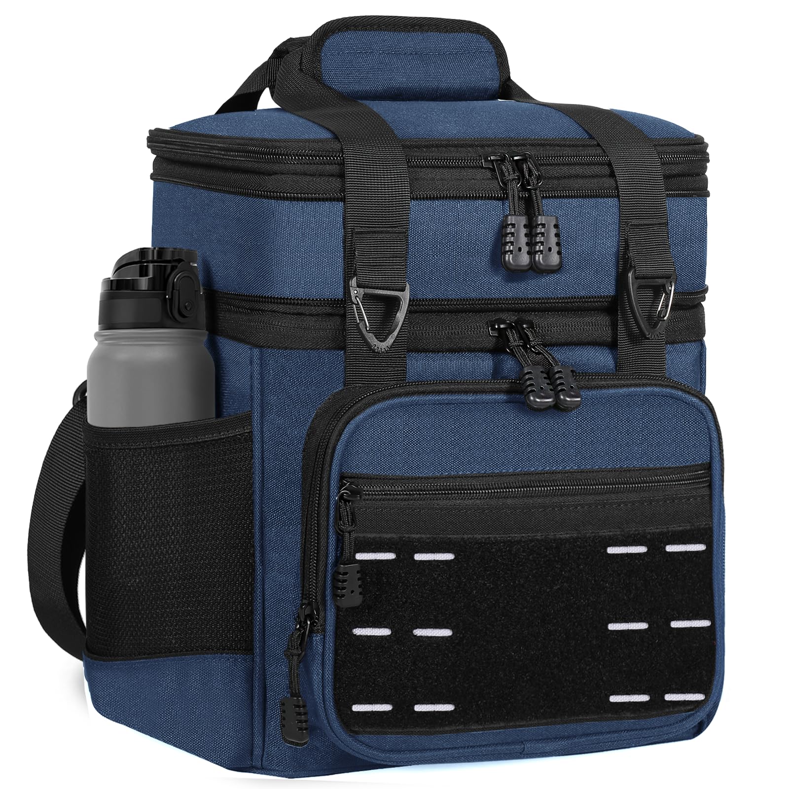 Lunch Box Cooler Bag - Insulated Tactical Lunchbox for Men - Large Lunch Pail Kit for Adults Work