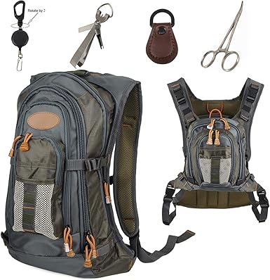 fly fishing vest backpack