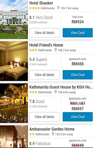 Booking Nepal Hotels
