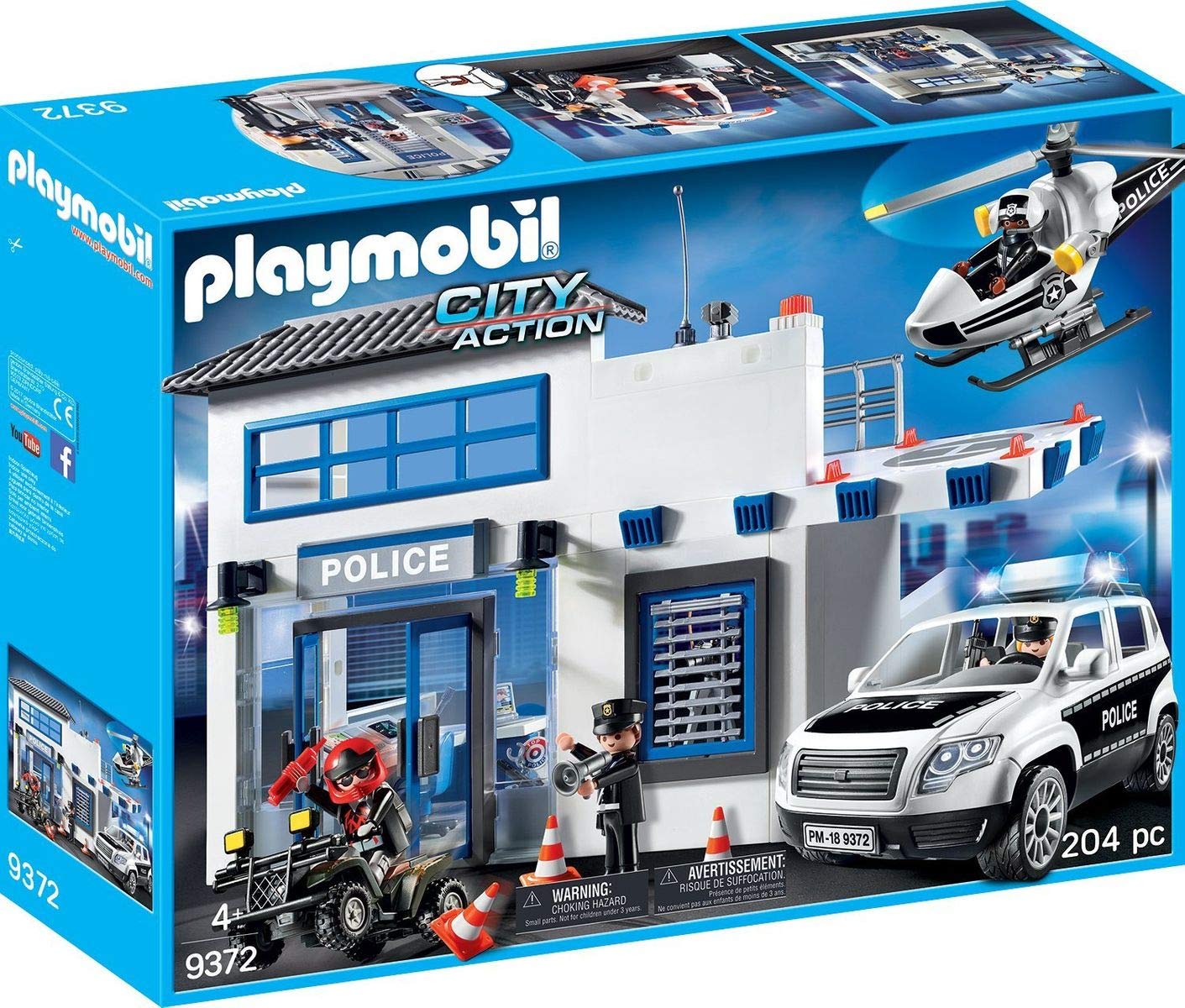 PLAYMOBIL Policía Mega Set(9372)