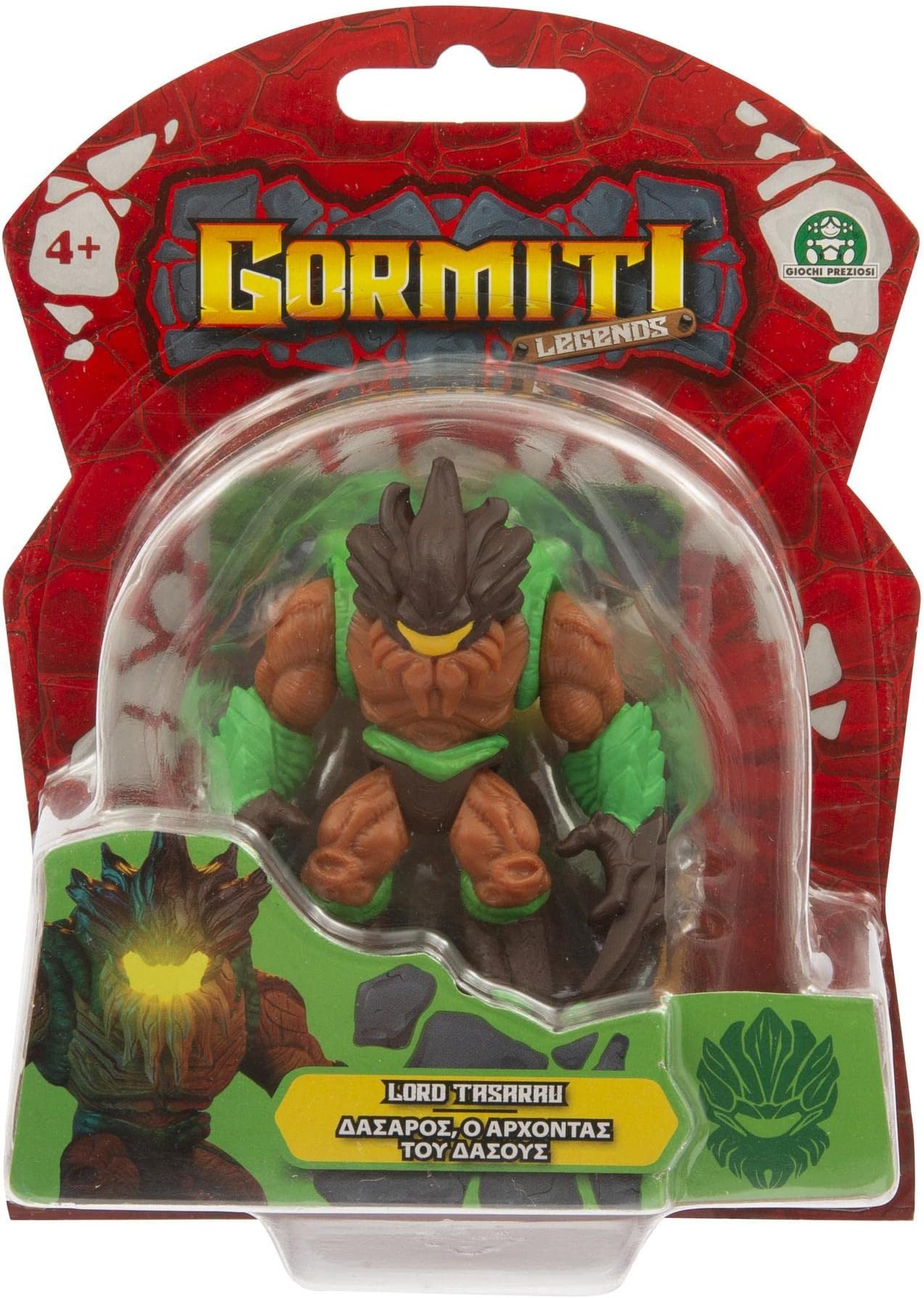 GormitiGiochi Preziosi LEGENDS Tasarau 7 cm with Mix and Match Function, Card Included, for Children from 4 Years