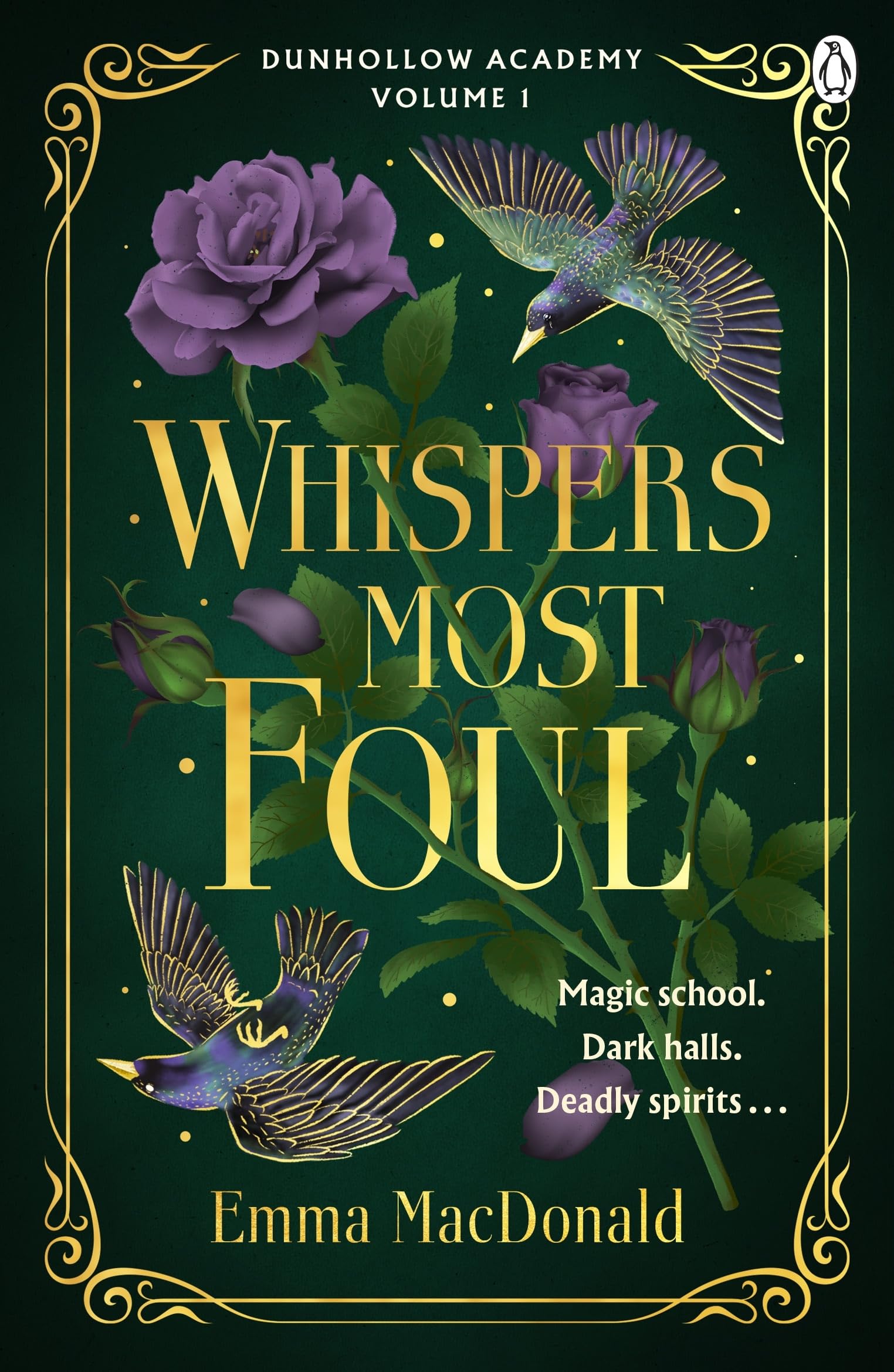 Whispers Most Foul: A spooky sapphic paranormal romance full of danger, dark magic and ghostly twists