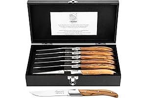 6-Piece Luxury Laguiole Steak Knives