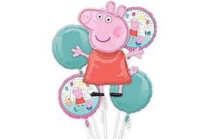 Peppa Pig Balloons for an Unforgettable 2nd Birthday Extravaganza