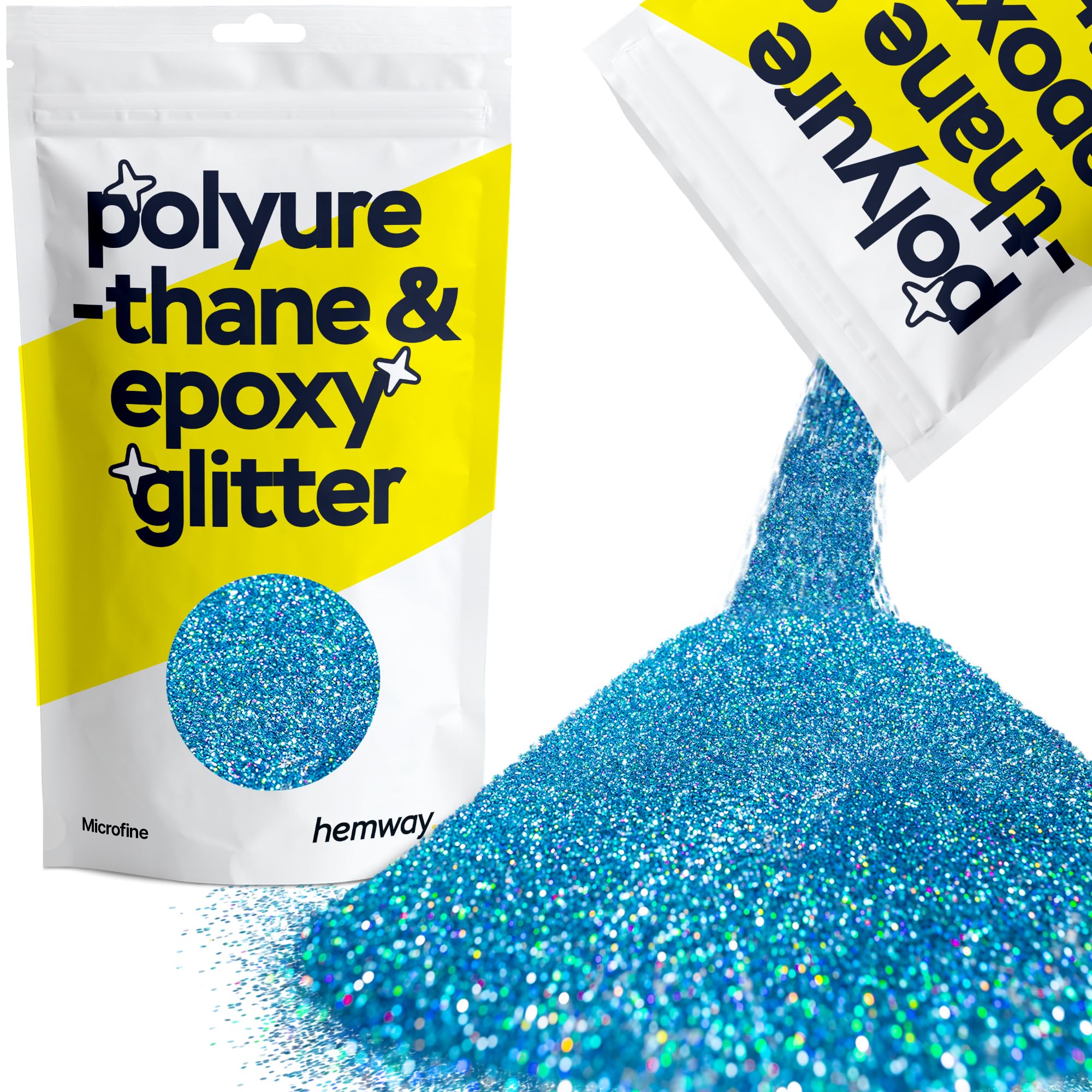 Hemway Resin Glitter Bronze Brown 100g Super Chunky | Polyurethane & Epoxy Glitter for Resin Crafts, Tumblers, Coasters, Floor & Table Art — view 144
