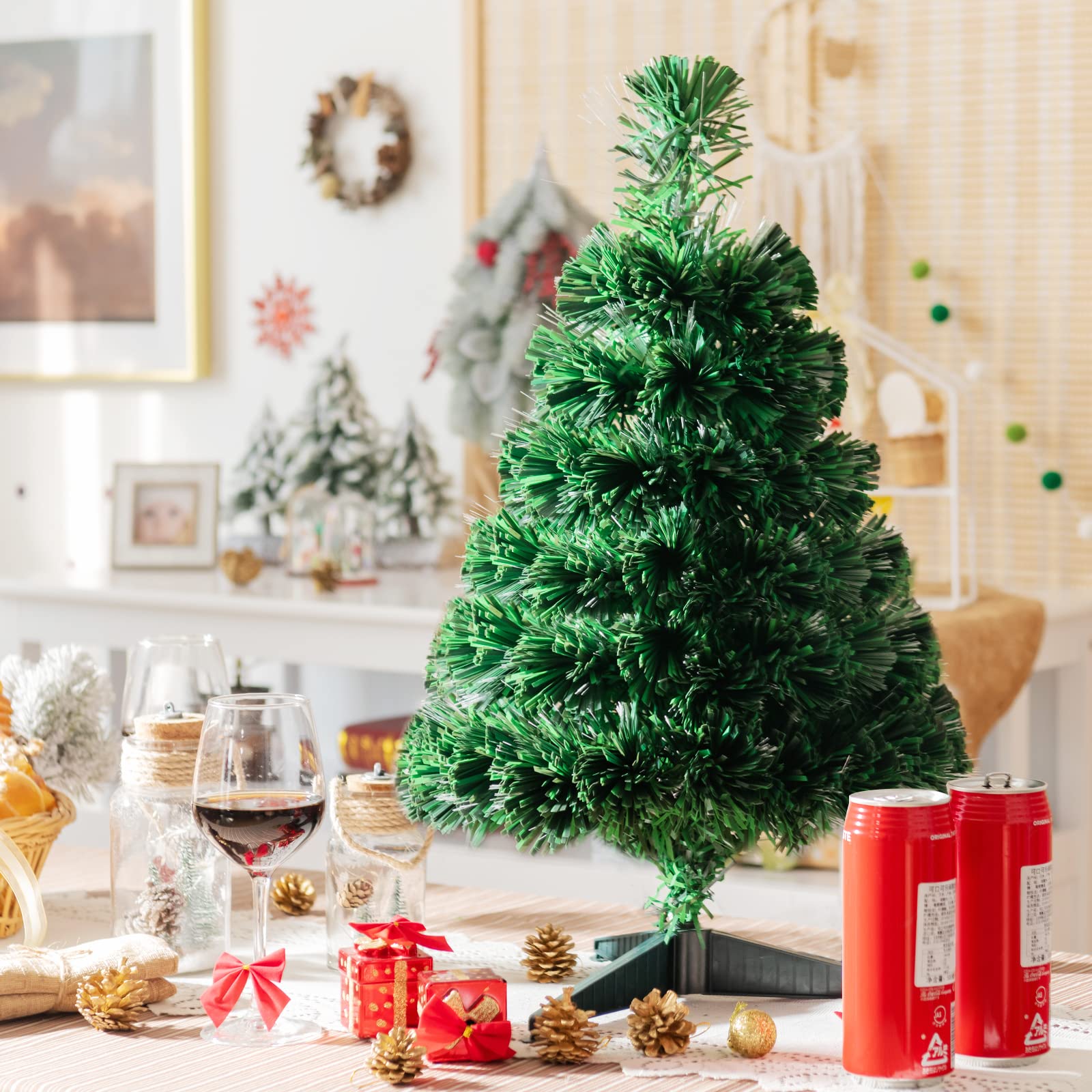 Künstliche Weihnachtsbäume mit 60 PVC-Zweigspitzen