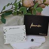 Vista 96 de Real Crystal Pendant Necklace Jewelry 925 Sterling Silver Chain Necklace for Women Dainty Birthstone Jewelry Necklace for Women Healing Chakra