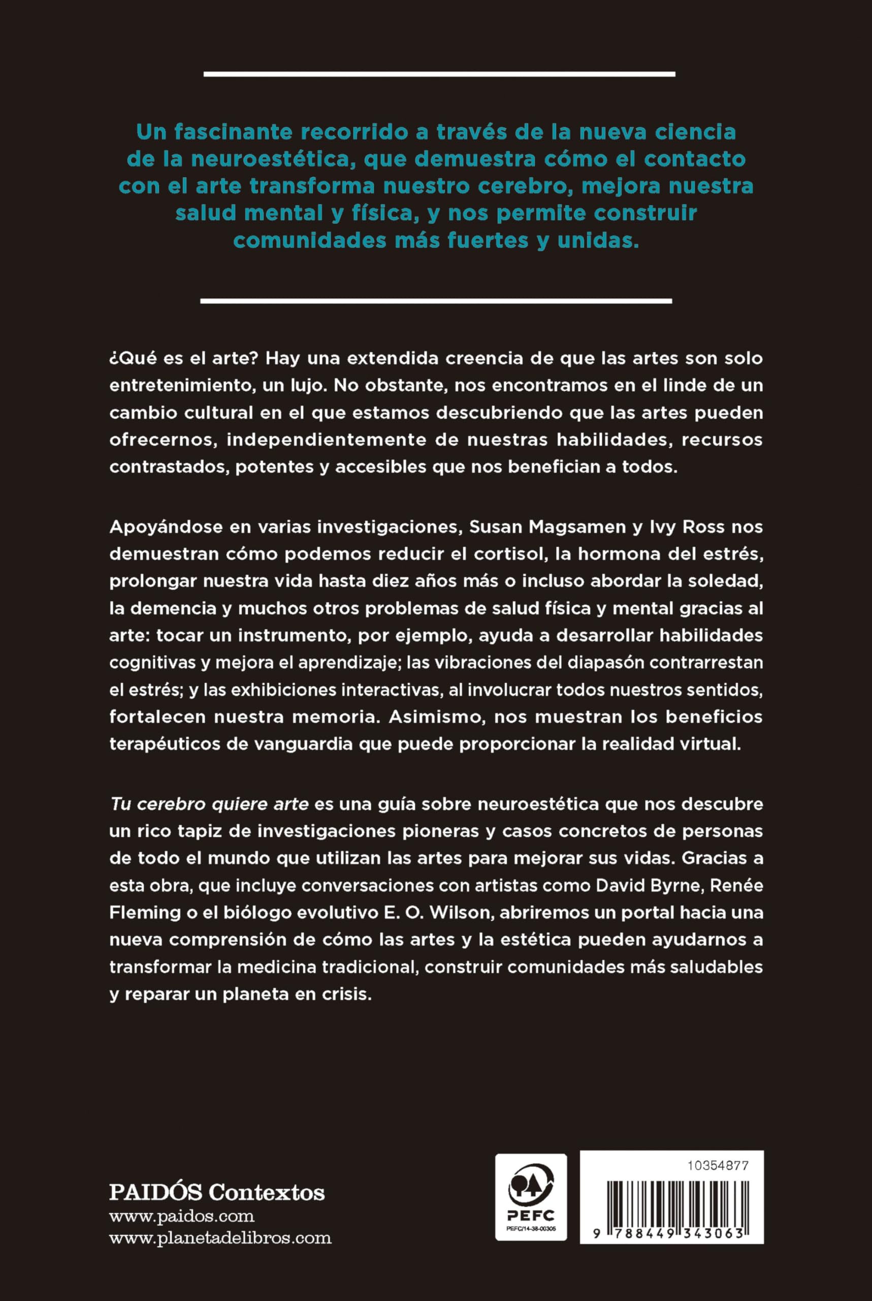Tu cerebro quiere arte: Cómo el arte nos transforma (Contextos)